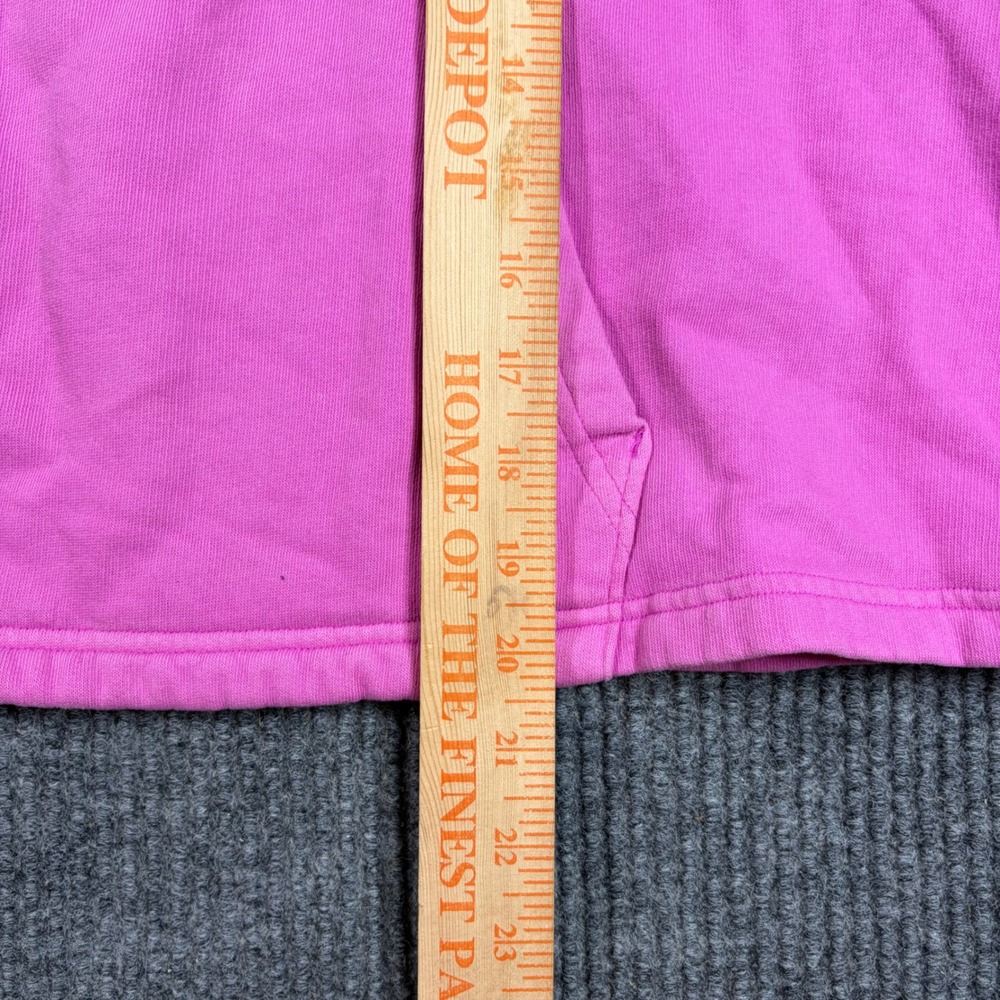 PINK Victoria's Secret Pullover Womens XL Quarter Zip Sweatshirt  Crop Fleece - Picture 5 of 9